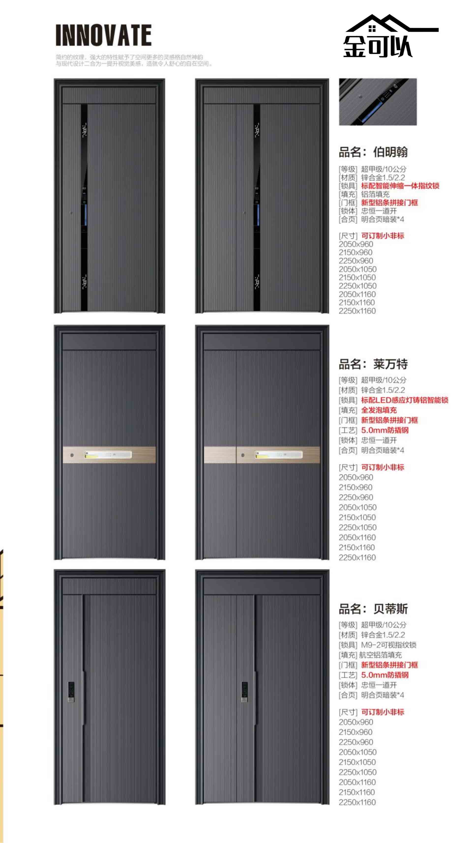 金可以別墅大門效果圖大全
