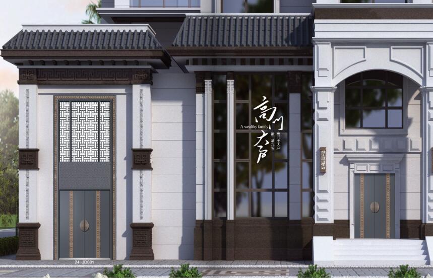 精雕鑄鋁門